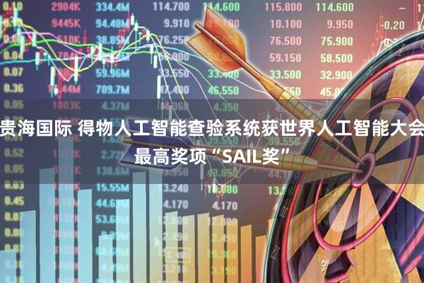 贵海国际 得物人工智能查验系统获世界人工智能大会最高奖项“SAIL奖”