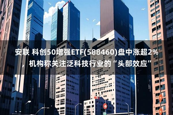 安联 科创50增强ETF(588460)盘中涨超2%,机构称关注泛科技行业的“头部效应”