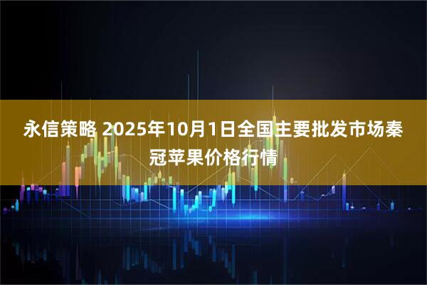 永信策略 2025年10月1日全国主要批发市场秦冠苹果价格行情